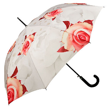 Rózsás világos automata esernyő