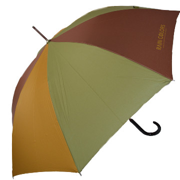 Csíkos design divat esernyő, bronz