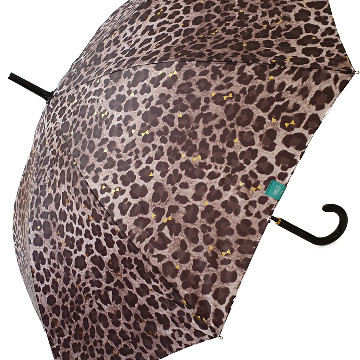 Egzotikus leopard esernyő, szürkés