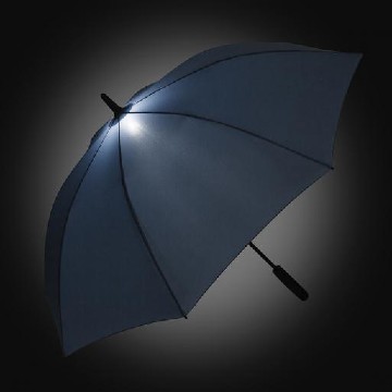 Tengerészkék esernyő, belül világítós