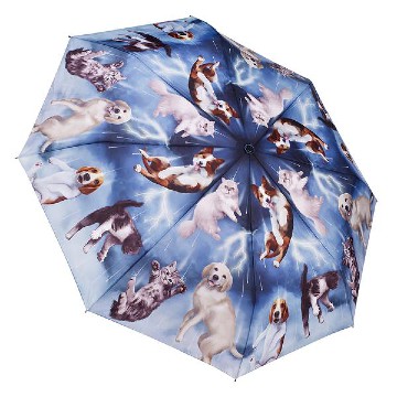 Cicusok és kutyusok összecsukható esernyő