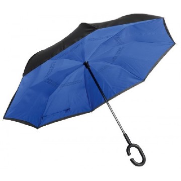 Inverz kifordítható esernyő, kék