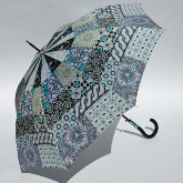 Patchwork divat esernyő, szürke
