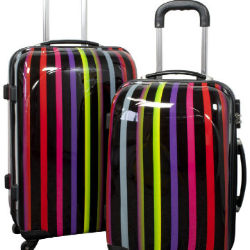 Color stripes 2 részes bőrönd szett