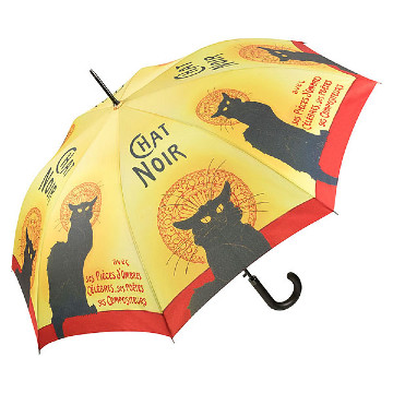 Chat Noir , fekete macskás esernyő