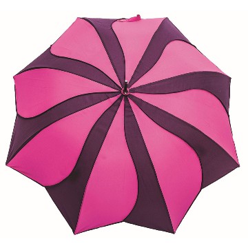 Pink-lila szirom esernyő