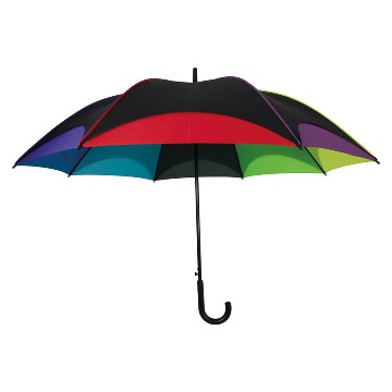 Nagy méretű szívárványos esernyő