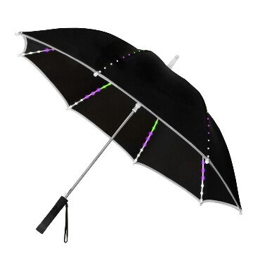 LED világító parti-esernyő