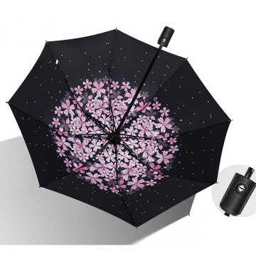 Belső mini virágos automata esernyő