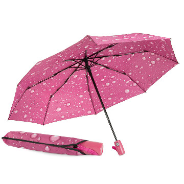 Cseppmintás automata esernyő pink