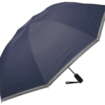 Fényvisszaverő , jólláthatósági esernyő, sötétkék