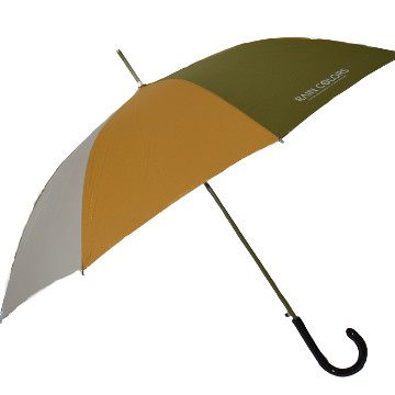 Csíkos design esernyő , zöld