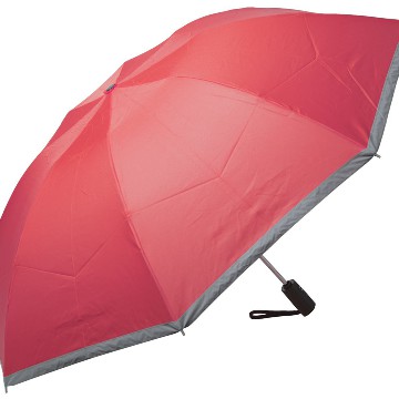 Fényvisszaverő jólláthatósági esernyő, piros