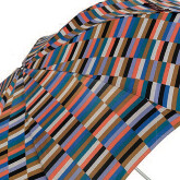 Szuper-mini absztrak csíkos esernyő, táskával, színes