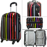 Color stripes 2 részes bőrönd szett