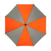 Biztonsági esernyő fényvisszaverő betétekkel, narancs