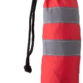Fényvisszaverő jólláthatósági esernyő, piros