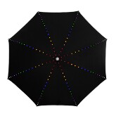 LED világítós parti-esernyő